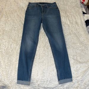 Hollister curvy ultra high-rise super skinny classic stretch jeans